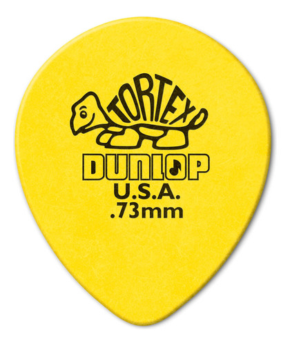 Jim Dunlop 413r.73 Lágrima, Amarillo, 0,73 Mm,