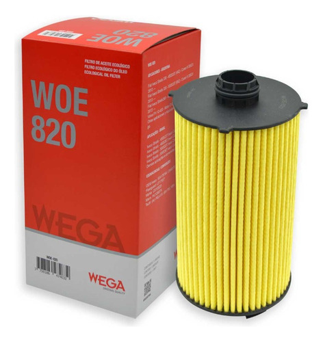 Filtro Aceite Cartucho Wega Para Iveco Stralis 450s33t