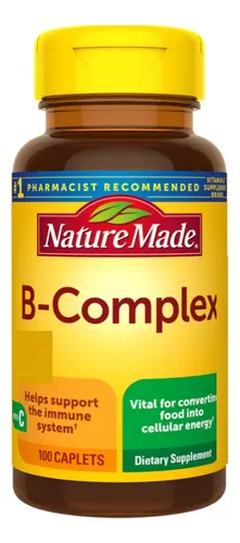 Nature Made Complejo B Con C 5/10mg 100 Comprimidos