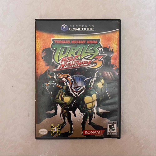 Tortugas Ninja Turtles Tmnt Mutant Nightmare 3 Gamecube (Usado)