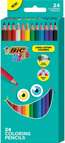 24 Lapices 24 Colores Bic Kids