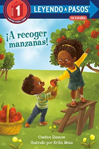 Book :  A Recoger Manzanas (apple Picking Day Spanish...