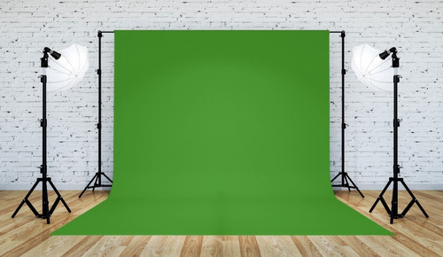 Tecido Fundo Infinito Fotográfico Chroma Key 1,78 X 2,20m Cor Verde-claro