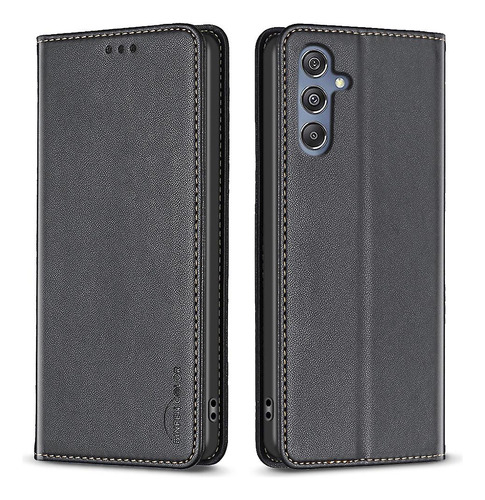 Funda De Piel Con Tarjetero Para Samsung Galaxy F34 5 G/m34