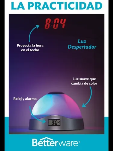 Luz despertador hot sale