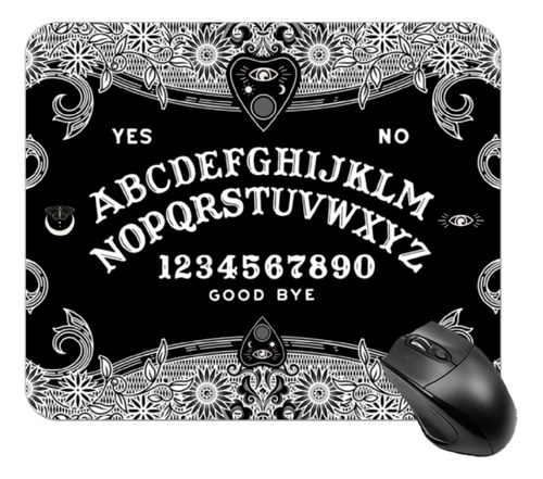 Tabla Ouija Lanca Y Negro Mouse Pads: Misterio Y Estilo