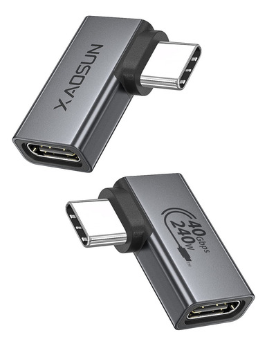 Adaptador Usb C De 90 Grados, Adaptador Usb C A Usb C De Ngu