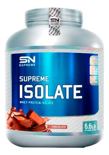 Supreme Isolate Whey Protein 26gr Define Musculatura 6.6lb