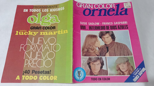 Fotonovela Gran Color Ornela 12 Poster Franco Gasparri