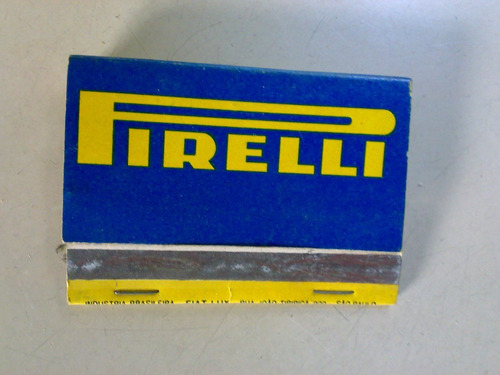 Expreso Pirelli Caja De Cerillos Antigua Sao Paulo Brasil