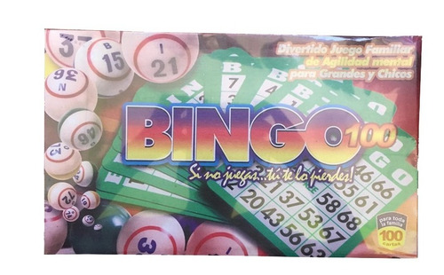 Bingo Familiar Juego De Mesa Divertido