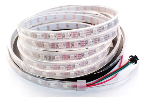 Cinta Tira Led Rgb Direccionable Ws2812b Ws2812 Ip67 5m