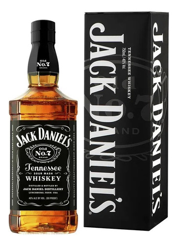 Whisky Jack Daniels Old N°7 750cc Estuche Metálico