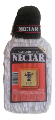 Piñata Mediana Botella Aguardiente Nectar