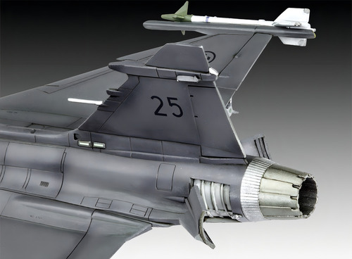 Revell 03956 Saab Jas-39d Gripen Twinseater-1/72 Kit Plastim