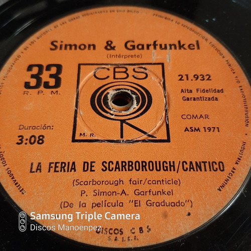 Simple Simon & Garfunkel Cbs C16