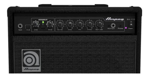 Amplificador Ampeg Para Contrabaixo 30 Watts Ba110v2 Cor Preto