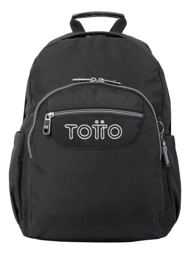 Mochila  Acuarela Totto - Negro Color N01