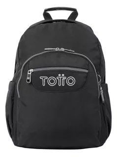 Mochila Acuarela Totto - Negro Color N01