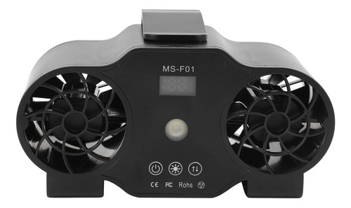 Ventilador Usb Con Clip De Cintura Digital En Sentido Contra