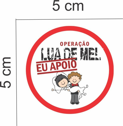 100 Adesivos Corte Da Gravata Casamento Operação Lua De Mel