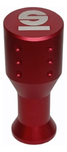 Pomo Perilla Cabeza Plana Palanca Cambios Sparco Rojo