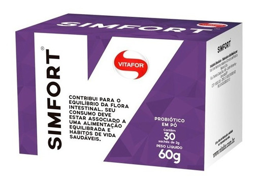 Simfort 30 Sachês 2g - Vitafor