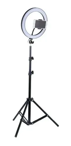 Aro De Luz Led 20cm Tr pode 1.80 Metes Tiktok Youtube Cuotas