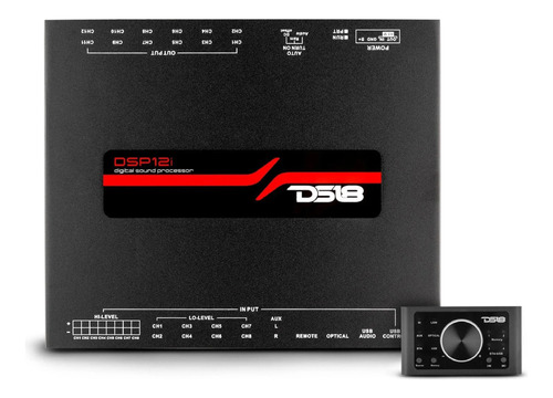 Procesador Ds18 Bluetooth Dsp 12 Canales Reproductor Control