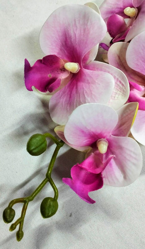 Vara De Orquidea Artificial Grande Tacto Natural 1 Metro