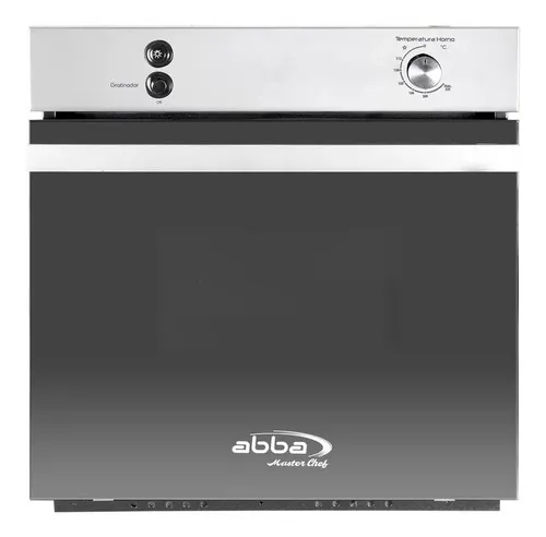 comprar Horno A Gas Propano Abba Empotrar Gratinador Hge20vgtl Color Acero inoxidable y Vidrio reflectivo