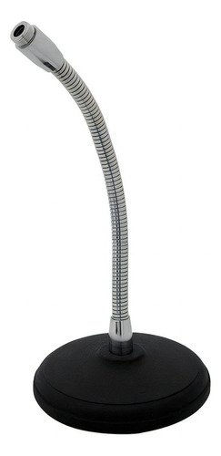 Pedestal De Microfone Visão Ps4f Base Ferro Flexível