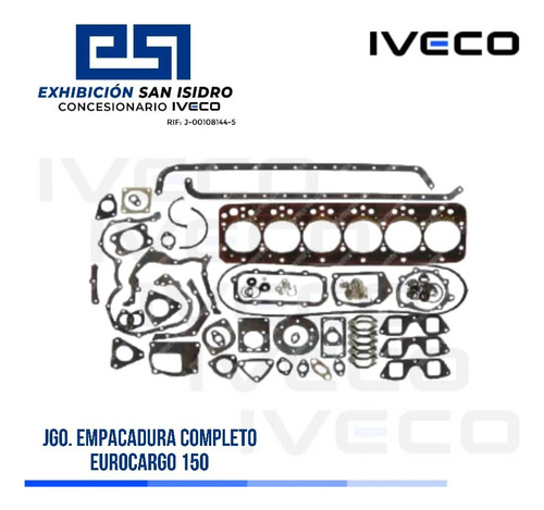 Juego Empacadura Completo Motor Iveco Eurocargo 150