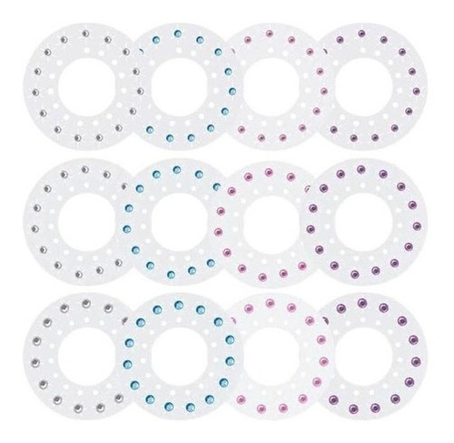 Adesivo De Diamante De Cristal 180 Diy Bling Hair Deco
