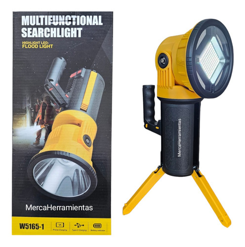 Reflector Led Portable Recargable 50w Ultrabrillante W5165