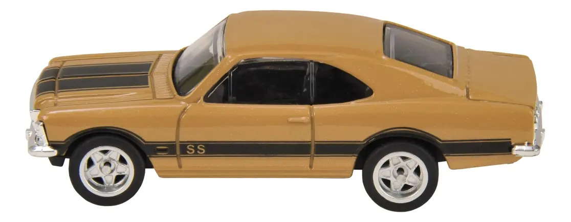 Miniatura Opala Ss 1978 Chevrolet 100 Anos Metálico 1:64 Cor Marrom