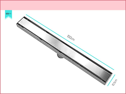 Ralo Linear Inox Invisivel Oculto Retangular 100cm Nao É Pvc