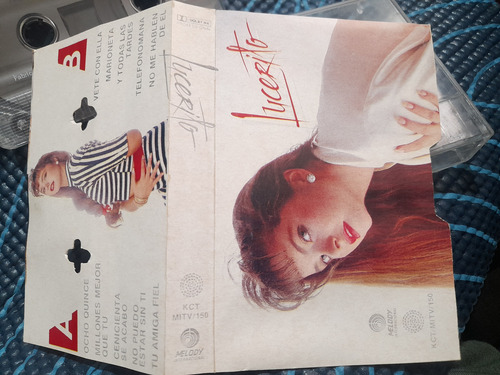 Lucero Cassette Lucerito Ocho Quince 1988 Primera Edición Edición Limitada (Usado)