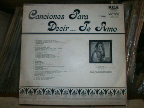 Canciones Para Decir... Te Amo (varios Interpretes) Vinilo (Usado)