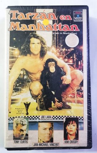 Tarzan En Manhattan Pelicula Formato Vhs 1989 Joe Lara (Usado)
