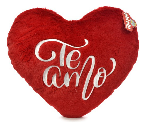 Peluche Almohadon Corazon Te Amo 45cm - Phi Phi Toys