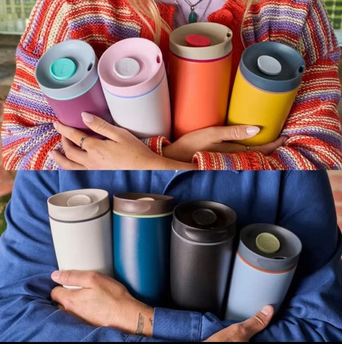 Nova Caneca De Café Isolada De Dupla Camada Owala