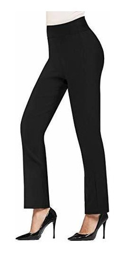 Hybrid Y Company Pantalones Para Mujer Con Estampado Pull On