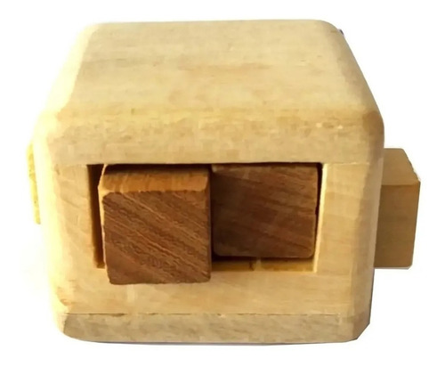 Imagen 2 de 6 de Juego De Ingenio De Madera Abrecocos Caja Rusa