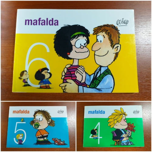 Mafalda Lote Numeros 4 5 Y 6 Quino Ediciones De La Flor 2015