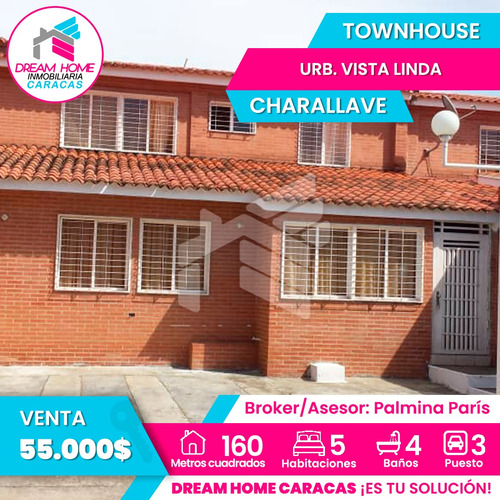 Townhouse En Venta Charallave Urb. Vista Linda - Conjunto Res. María Y Daniela