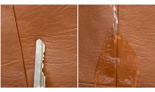 Mochila Antirrobo Impermeable De Cuero Genuino Para Mujer