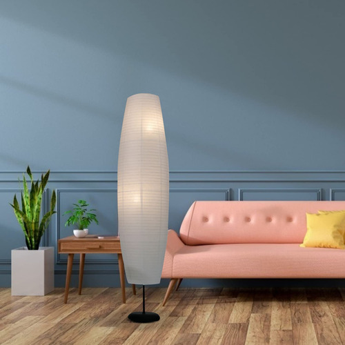 Lámpara De Piso Estilo Japonés Para Sala De Estar Moderna