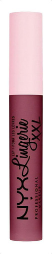 Labial NYX Professional Makeup Lip Lingerie XXL Lingerie XXL color busted mate