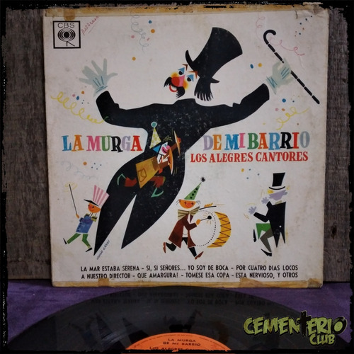 Los Alegres Cantores La Murga De Mi Barrio -  Arg Vinilo Lp